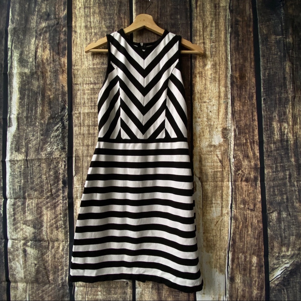 B&W dress